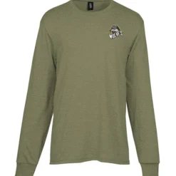 Optimal Tri-Blend Long Sleeve T-Shirt - Men's - Embroidered