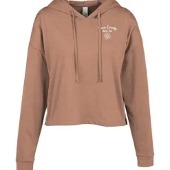 Optimal Tri-Blend Long Sleeve Midi Hooded T-Shirt - Ladies'