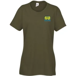 Optimal Tri-Blend T-Shirt - Ladies' - Embroidered