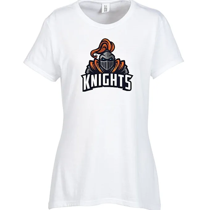 Optimal Tri-Blend T-Shirt - Ladies' - White - Full Color