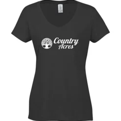 Optimal Tri-Blend V-Neck T-Shirt - Ladies' - Screen
