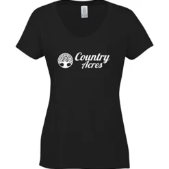 Optimal Tri-Blend V-Neck T-Shirt - Ladies' - Screen