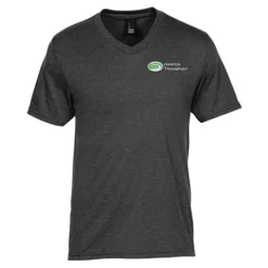 Optimal Tri-Blend V-Neck T-Shirt - Men's - Embroidered
