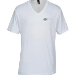 Optimal Tri-Blend V-Neck T-Shirt - Men's - Embroidered