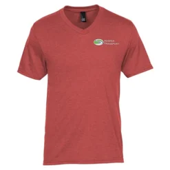 Optimal Tri-Blend V-Neck T-Shirt - Men's - Embroidered