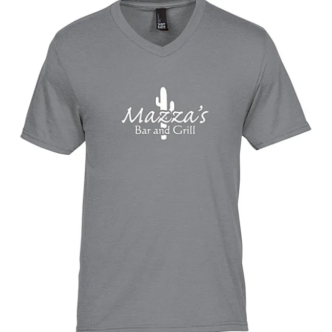 Optimal Tri-Blend V-Neck T-Shirt - Men's - Screen