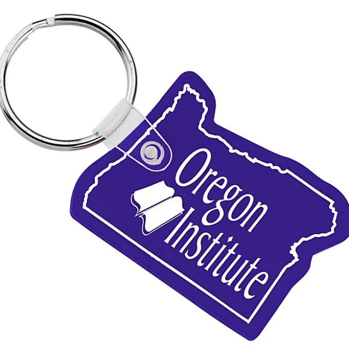 Oregon Soft Keychain - Opaque
