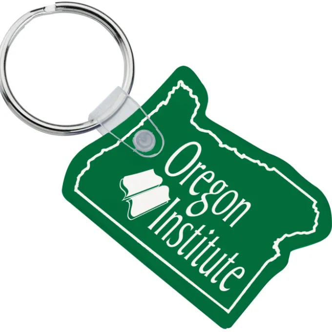 Oregon Soft Keychain - Translucent
