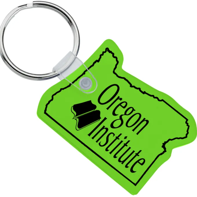 Oregon Soft Keychain - Translucent
