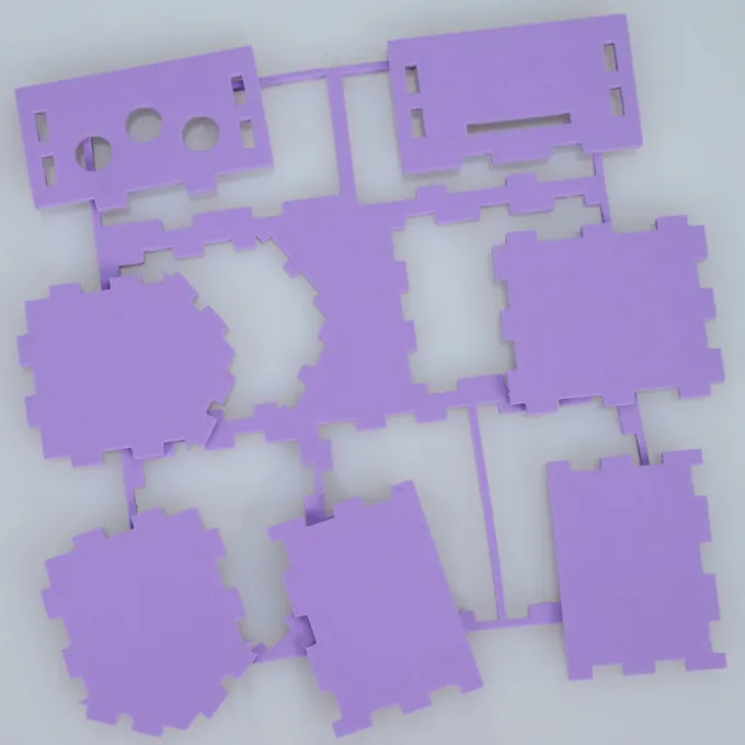 Organizer Foam Puzzle Cube - House