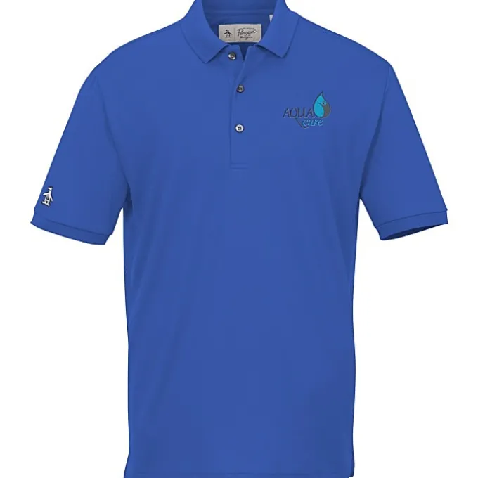 Original Penguin Solid Polo - Men's