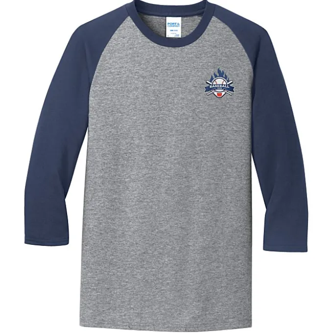 Origin Baseball T-Shirt - Embroidered