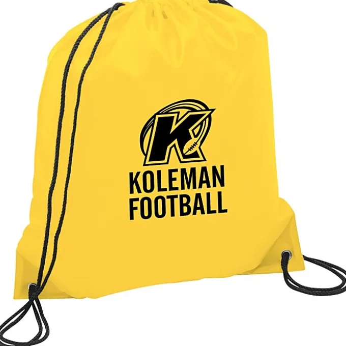 Oriole Drawstring Sportpack - 16 1/2 inches x 14 1/4 inches