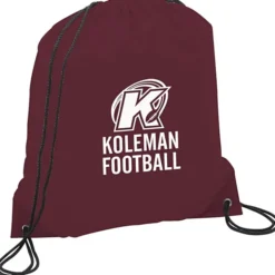 Oriole Drawstring Sportpack - 16 1/2 inches x 14 1/4 inches