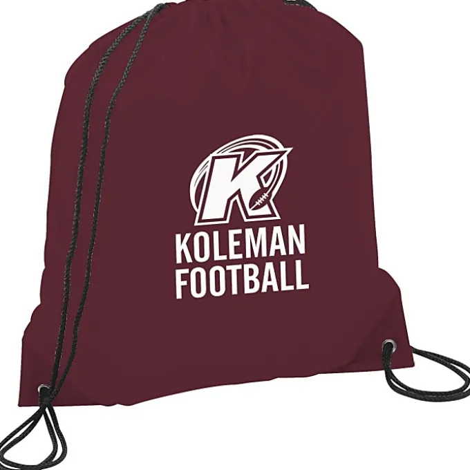 Oriole Drawstring Sportpack - 16 1/2 inches x 14 1/4 inches