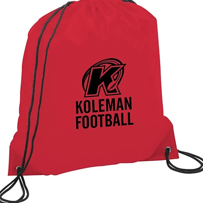 Oriole Drawstring Sportpack - 16 1/2 inches x 14 1/4 inches
