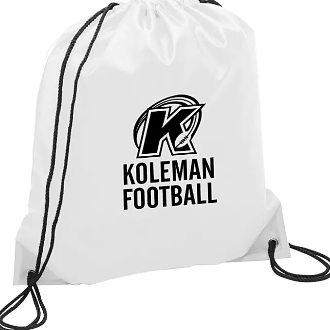 Oriole Drawstring Sportpack - 16 1/2 inches x 14 1/4 inches