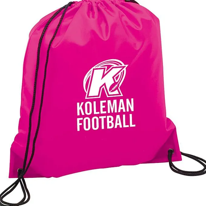 Oriole Drawstring Sportpack - 16 1/2 inches x 14 1/4 inches