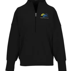 Ottoman Rib 1/4-Zip Pullover - Ladies'