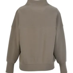 Ottoman Rib 1/4-Zip Pullover - Ladies'