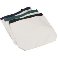 12-ounce Cotton Canvas Color Band Tote