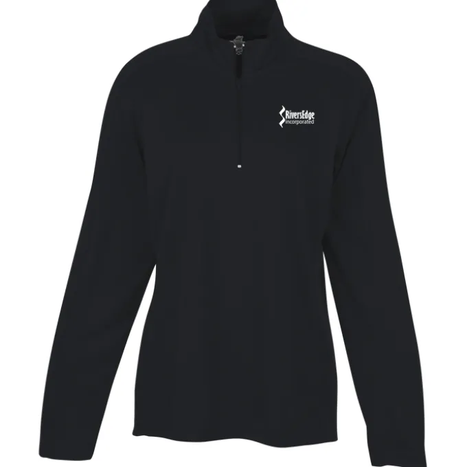 3.8-ounce Performance 1/4-Zip Pullover - Ladies' - Screen