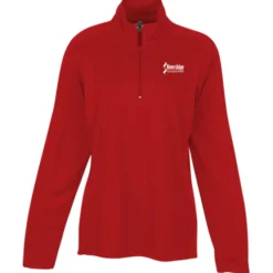 3.8-ounce Performance 1/4-Zip Pullover - Ladies' - Screen