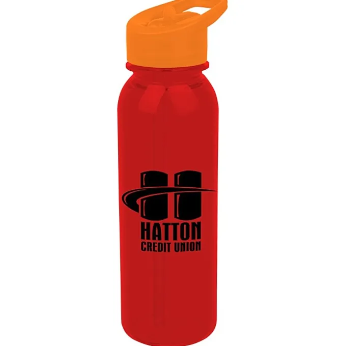 Outdoor Bottle with Flip Straw Lid - 24 oz