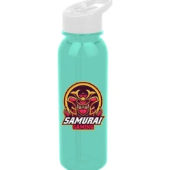 Outdoor Bottle with Flip Straw Lid - 24 oz - Full Color