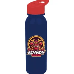 Outdoor Bottle with Flip Straw Lid - 24 oz - Full Color