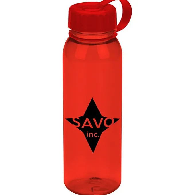 Outdoor Bottle with Tethered Lid - 24 oz