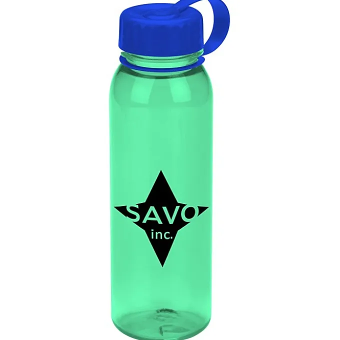 Outdoor Bottle with Tethered Lid - 24 oz