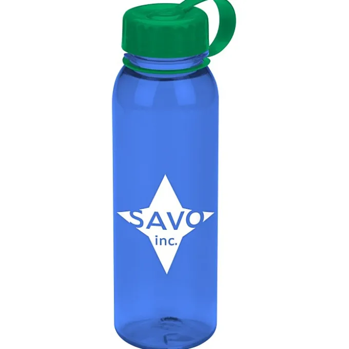 Outdoor Bottle with Tethered Lid - 24 oz