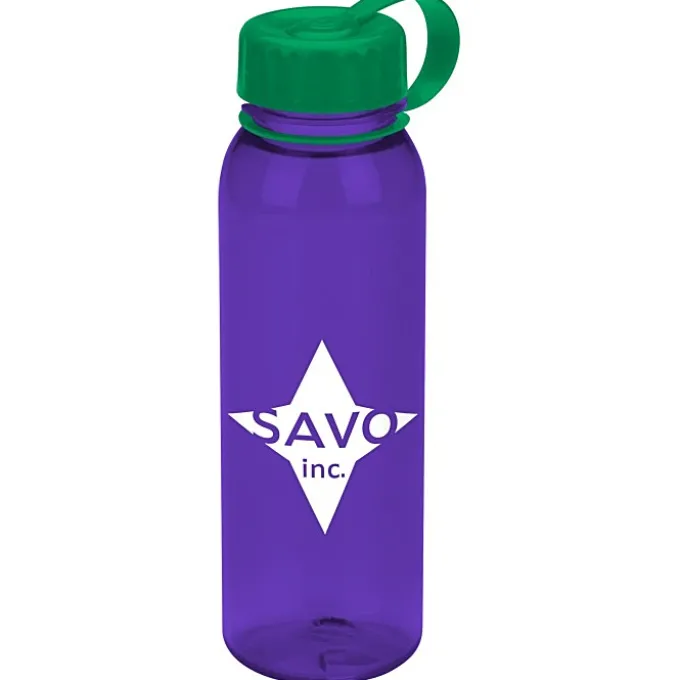 Outdoor Bottle with Tethered Lid - 24 oz