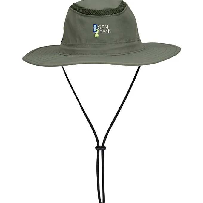 Outdoor Wide Brim Booney Hat - Embroidered