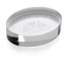 Oval Acrylic Paperweight - 24 hr