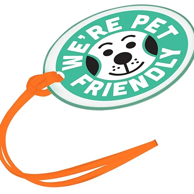 Oval POLYspectrum Bag Tag - Translucent