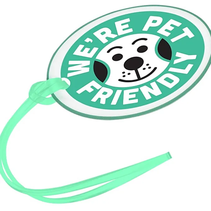 Oval POLYspectrum Bag Tag - Translucent