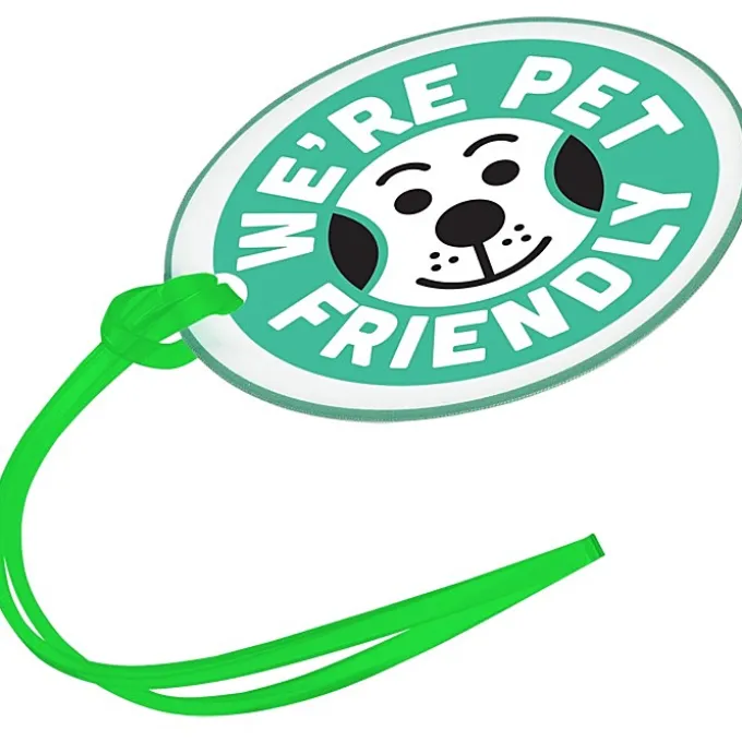 Oval POLYspectrum Bag Tag - Translucent