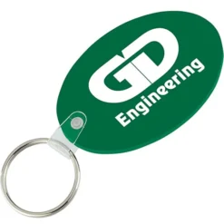 Oval Soft Keychain - Opaque