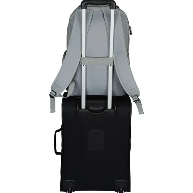 Overland 17-inch Laptop Backpack with USB Port - Embroidered