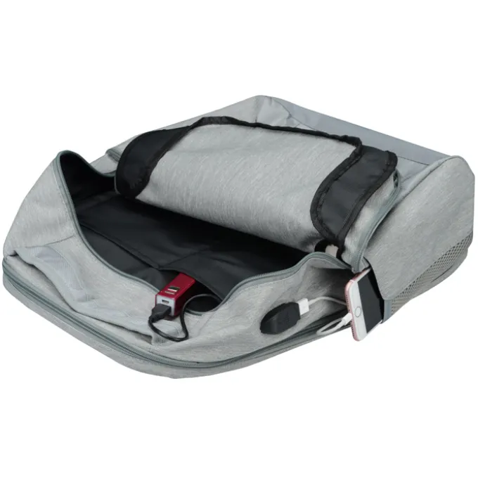 Overland 17-inch Laptop Backpack with USB Port - Embroidered
