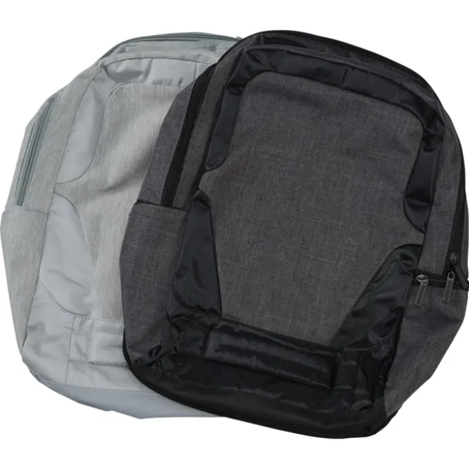 Overland 17-inch Laptop Backpack with USB Port - Embroidered