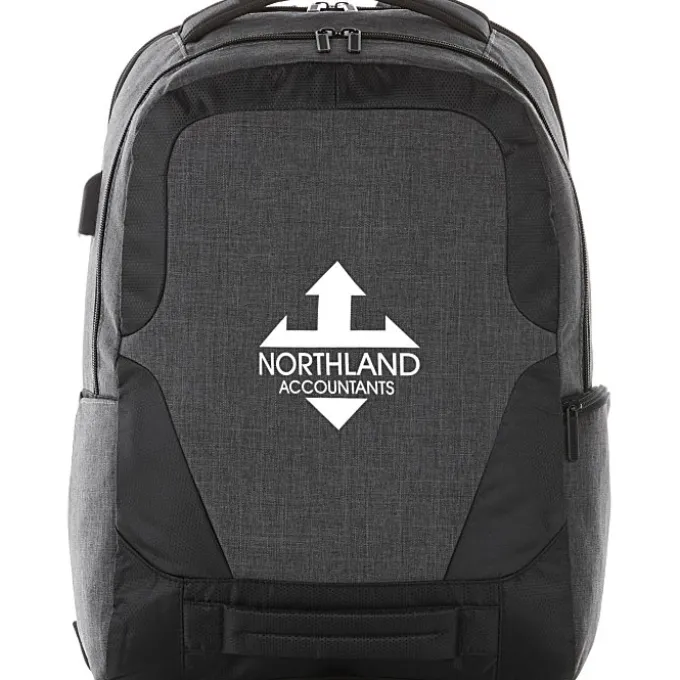 Overland 17-inch Laptop Backpack with USB Port - 24 hr
