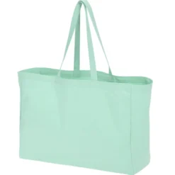 Oversized 10-oz Colorful Cotton Tote