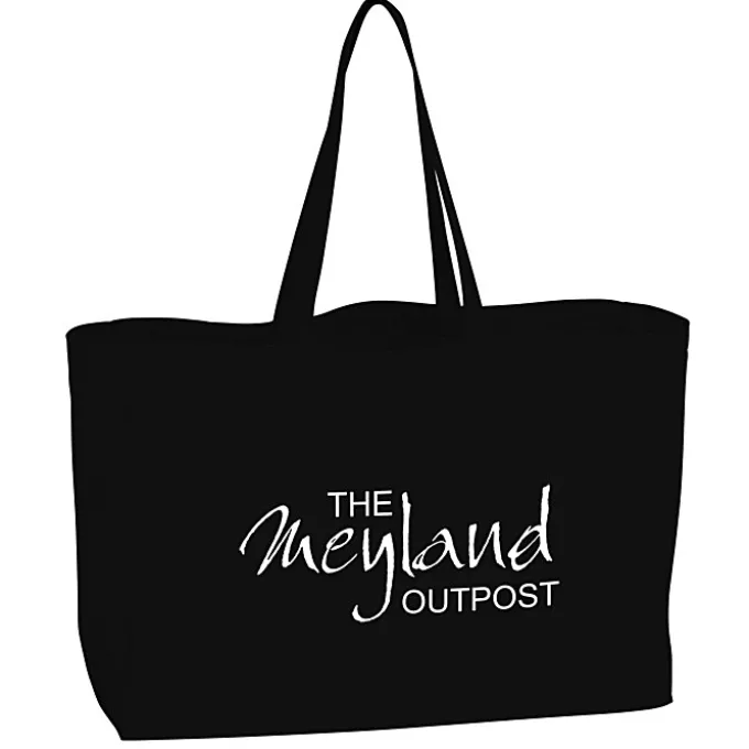 Oversized 10-oz Colorful Cotton Tote