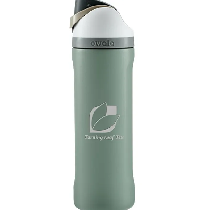 owala FreeSip Vacuum Bottle - 24 oz. - Laser Engraved