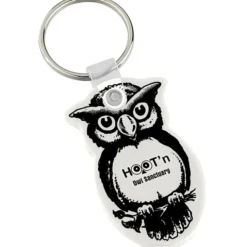 Owl Soft Keychain - Opaque