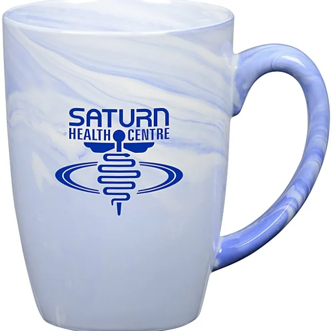 Palermo Marble Ceramic Mug - 16 oz