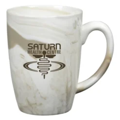 Palermo Marble Ceramic Mug - 16 oz